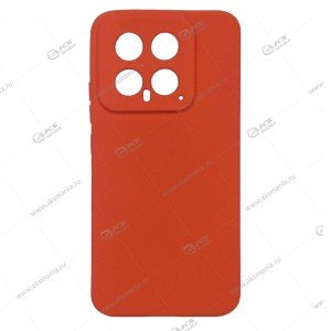 Silicone Cover 360 для Xiaomi Mi 14 красный