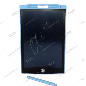 Портативный цифровой планшет для рисования BB1201C 12" голубой