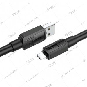 Кабель Hoco X84 charging data cable Micro USB черный