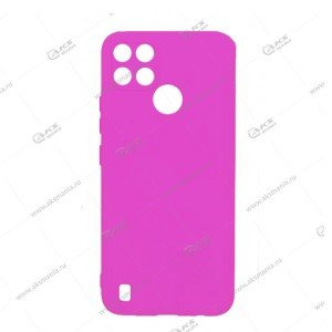 Silicone Cover 360 для Realme C21Y ярко-розовый
