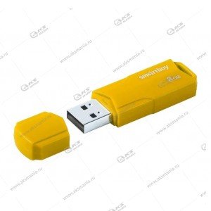 Флешка USB 2.0 8GB SmartBuy Clue Yellow