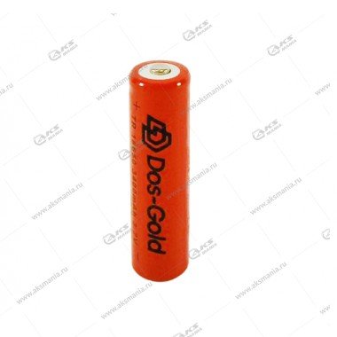 Аккумулятор Dos-Gold 18650 3400mAh/1BL