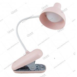 Лампа на прищепке Огонь YD-1694 (7303) розовый