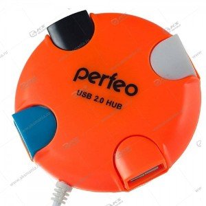Hub Perfeo PF-VI-H020 оранжевый