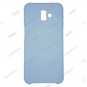 Silicone Cover для Samsung Galaxy J6 Plus голубой