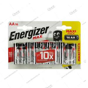 Элемент питания Energizer AA LR6 Max/16BL
