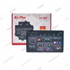 Автомагнитола двухдиновая AS.Pioneeir AS-1007  10,1", 720P, IPS, 3G+32GB