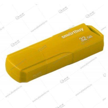 Флешка USB 2.0 32Гб SmartBuy Clue желтый