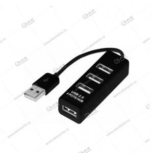 USB-HUB REXANT 4 порта 2.0 (18-4103) черный