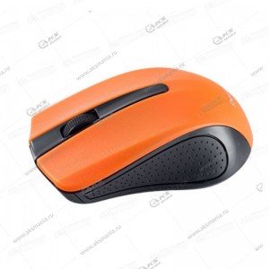 Мышь беспроводная Perfeo Rainbow оптич., 3 кн, USB, (PF-353-WOP) черно-оранжевый