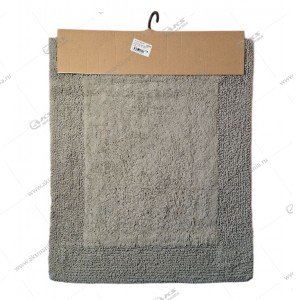 Коврик "Петля" 55х60 двухсторонний серый
