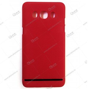 Пластик Samsung J5 (2016)/J510 сетка красный