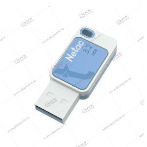 Флешка USB 3.2 64GB Netac UA31 синий
