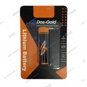 Аккумулятор Dos-Gold 18650 2600mAh/1BL