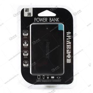 Power Bank Remax Ultra Thin 6600mAh черный (copy)