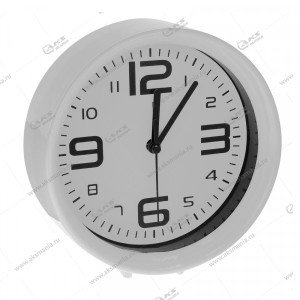 Часы 1002 будильник серый