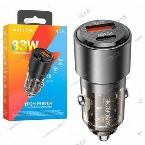 АЗУ Borofone BZ20A 83Вт PD65Вт+QC3.0 черный