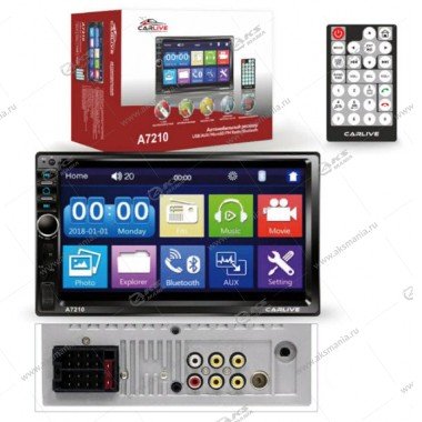 Автомагнитола 2 Din Carlive A7210 сенсорный дисплей 7"