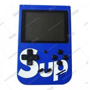 Карманная портативная игровая приставка Sup Game box 400in1 синий