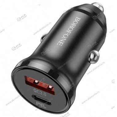 АЗУ Borofone BZ18A PD20Вт+ QC3.0 1USB черный
