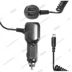 АЗУ для регистратора SY--13 V3 Mini USB 5V 2.1A витой 1.8м