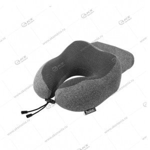 Подушка для путешествий Hoco HX70 slow rebound memory foam U-shaped pillow черный