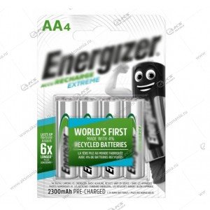 Элемент питания аккумулятор Energizer R6 (AA) 2300 mAh/4BL
